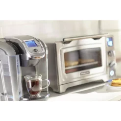 Toasters KitchenAid 2000 W 4-Slice Stainless Steel Convection Toaster Oven 8 Toasters KitchenAid 2000 W 4-Slice Stainless Steel Convection Toaster Oven -Costway Shop stainless steel kitchenaid toaster ovens kco275ss c3 1000