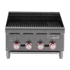 Electric Skillets & Indoor Grills Magic Chef 24 In. Commercial Countertop Radiant Char Broiler -Costway Shop stainless steel magic chef electric griddles mcccb24a 64 1000