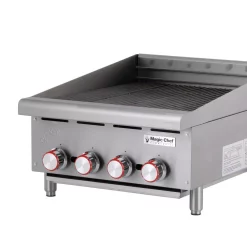 Electric Skillets & Indoor Grills Magic Chef 24 In. Commercial Countertop Radiant Char Broiler -Costway Shop stainless steel magic chef electric griddles mcccb24a c3 1000