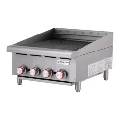 Electric Skillets & Indoor Grills Magic Chef 24 In. Commercial Countertop Radiant Char Broiler -Costway Shop stainless steel magic chef electric griddles mcccb24a e1 1000