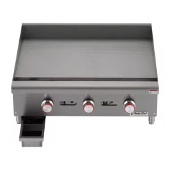 Electric Skillets & Indoor Grills Magic Chef 48 In. Natural Gas Commercial Manual Countertop Griddle In Stainless Steel -Costway Shop stainless steel magic chef electric griddles mccmg48a 77 1000