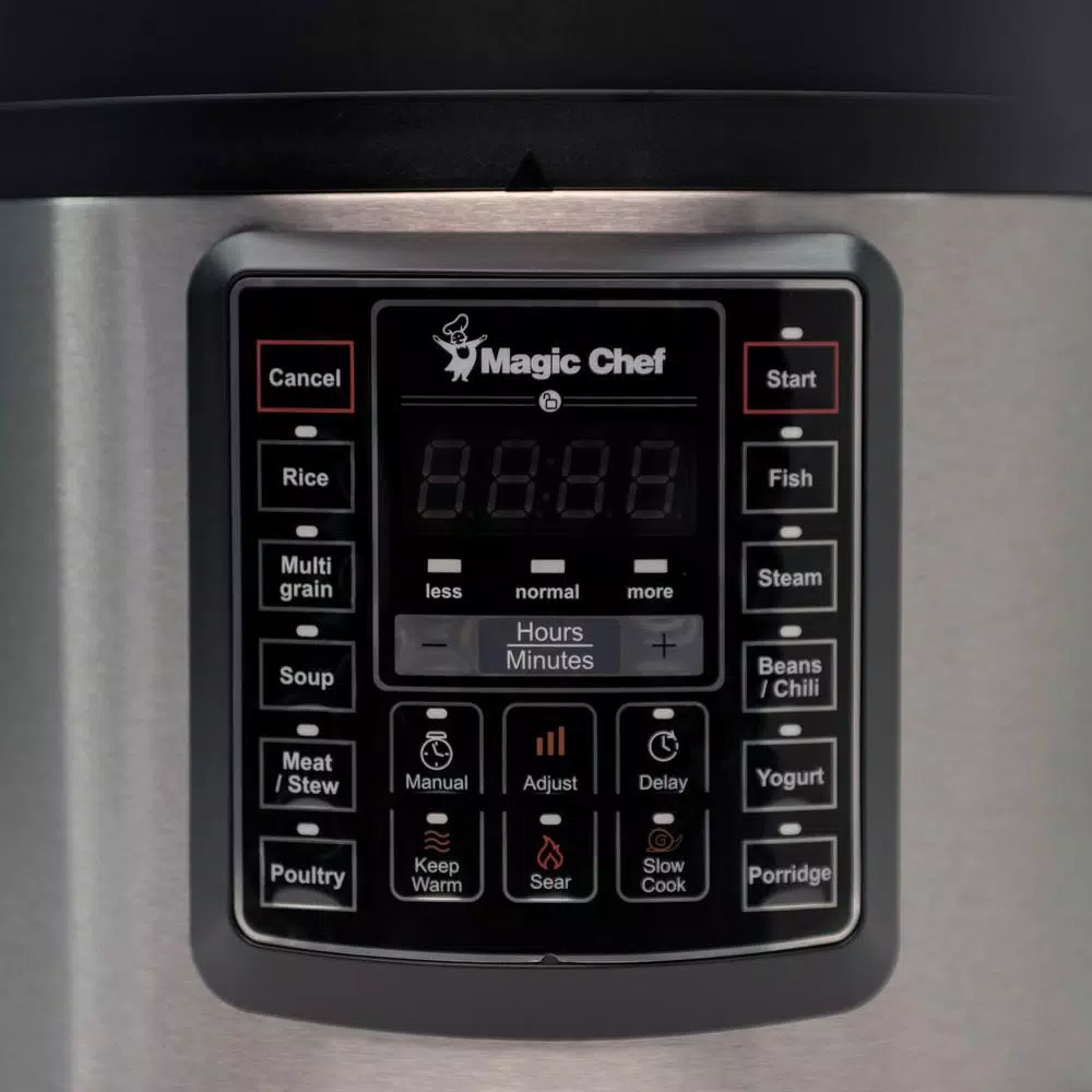 Cookers Magic Chef All-In-One 6 Qt. Stainless Steel Electric Multi-Cooker With Recipe Book 7 Cookers Magic Chef All-In-One 6 Qt. Stainless Steel Electric Multi-Cooker With Recipe Book - Image 5