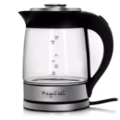 Electric Kettles MegaChef 7.6 Cup Stainless Steel Cordless Electric Kettle With LED Base 8 Electric Kettles MegaChef 7.6 Cup Stainless Steel Cordless Electric Kettle With LED Base -Costway Shop stainless steel megachef electric kettles 985111762m fa 1000