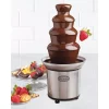 Dessert Makers Nostalgia 2 Lb. 3-Tier Chocolate Fondue Fountain 1 Dessert Makers Nostalgia 2 Lb. 3-Tier Chocolate Fondue Fountain -Costway Shop stainless steel nostalgia chocolate fountains cff 986 64 1000