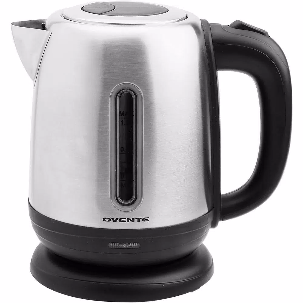 Ovente 5-Cup Stainless Steel Electric Kettle, BPA-Free, Concealed Heating Element, Auto Shut Off & Boil-Dry Protection Electric Kettles Ovente 5-Cup Stainless Steel Electric Kettle, BPA-Free, Concealed Heating Element, Auto Shut Off & Boil-Dry Protection -Costway Shop stainless steel ovente electric kettles ks22s 4f 1000