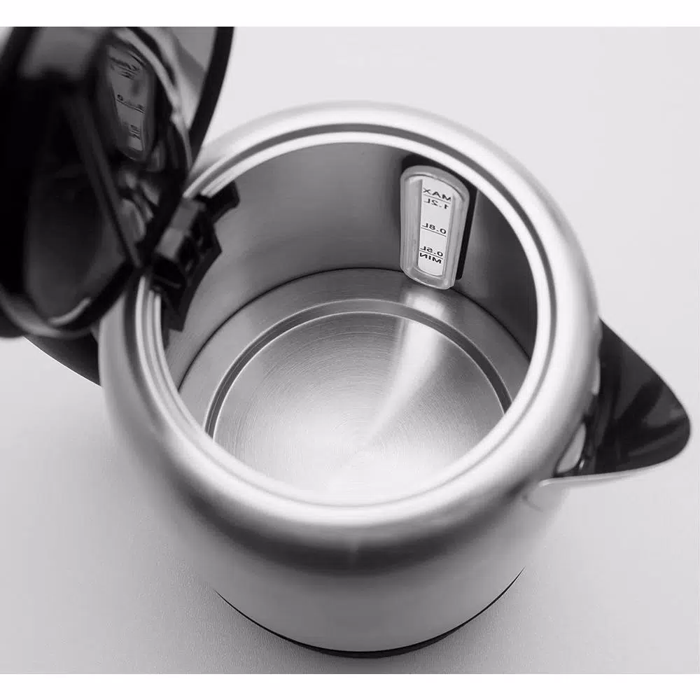 Ovente 5-Cup Stainless Steel Electric Kettle, BPA-Free, Concealed Heating Element, Auto Shut Off & Boil-Dry Protection Electric Kettles Ovente 5-Cup Stainless Steel Electric Kettle, BPA-Free, Concealed Heating Element, Auto Shut Off & Boil-Dry Protection -Costway Shop stainless steel ovente electric kettles ks22s fa 1000