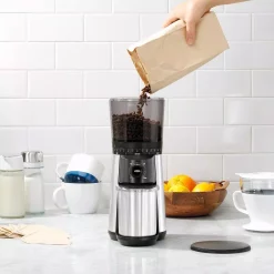 Coffee Makers OXO 16 Oz. Stainless Steel Conical Coffee Grinder With Adjustable Settings 23 Coffee Makers OXO 16 Oz. Stainless Steel Conical Coffee Grinder With Adjustable Settings -Costway Shop stainless steel oxo coffee grinders 8717000 4f 1000
