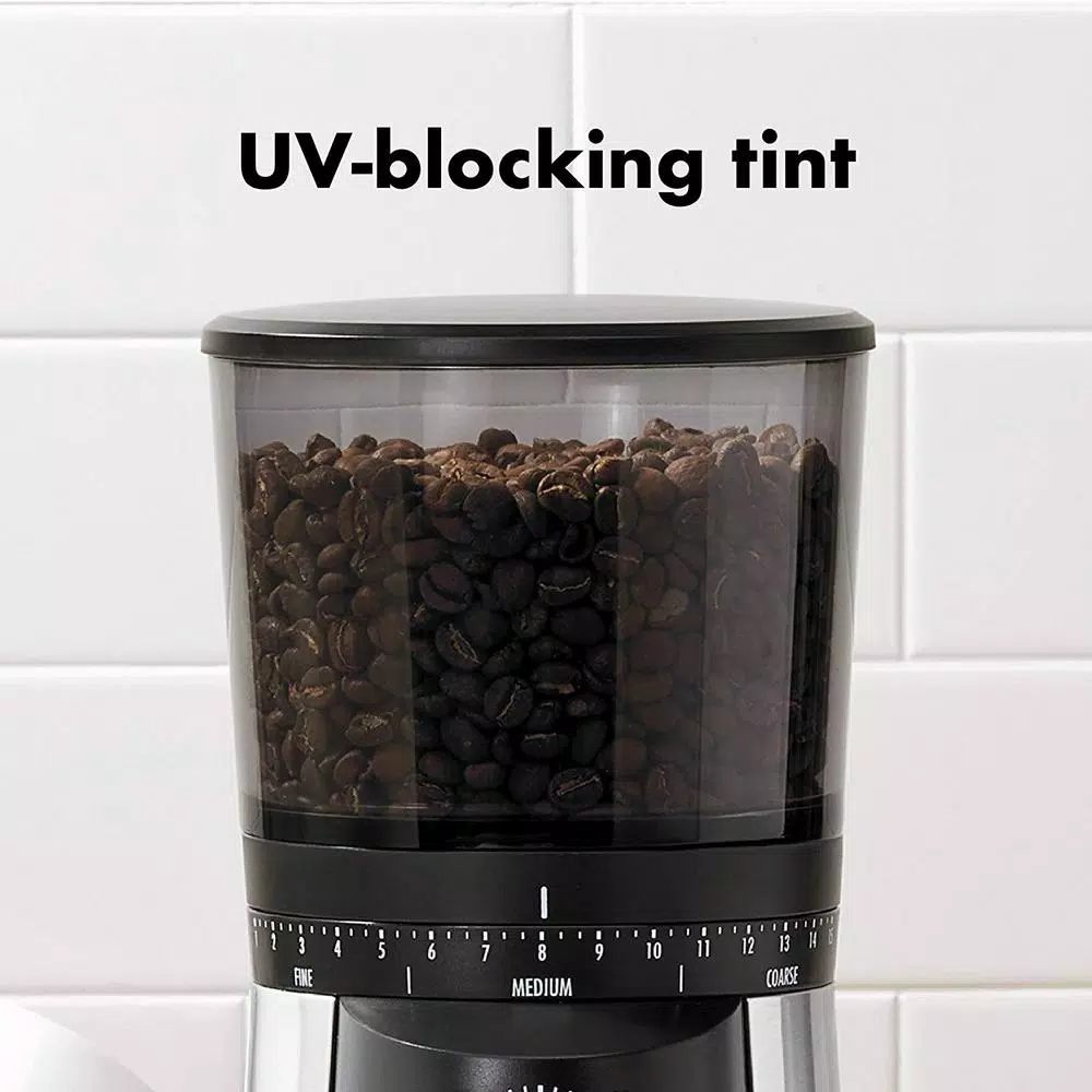 Coffee Makers OXO 16 Oz. Stainless Steel Conical Coffee Grinder With Adjustable Settings 9 Coffee Makers OXO 16 Oz. Stainless Steel Conical Coffee Grinder With Adjustable Settings - Image 7