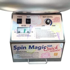 Dessert Makers Paragon Spin Magic 5 Cotton Candy Maker 4 Dessert Makers Paragon Spin Magic 5 Cotton Candy Maker -Costway Shop stainless steel paragon cotton candy machines 7105200qr 1f 1000