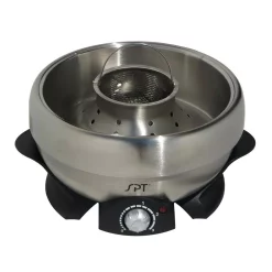 Cookers SPT Shabu-Shabu 3 Qt. Stainless Steel Electric Multi-Cooker With Stainless Steel Pot -Costway Shop stainless steel spt multi cookers ss 301 a0 1000
