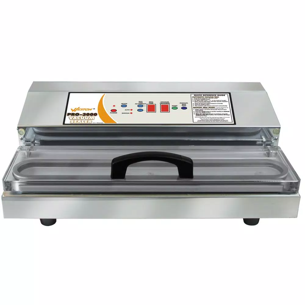 Food Processing Weston Pro-3000 Stainless Steel Food Vacuum Sealer 6 Food Processing Weston Pro-3000 Stainless Steel Food Vacuum Sealer - Image 4
