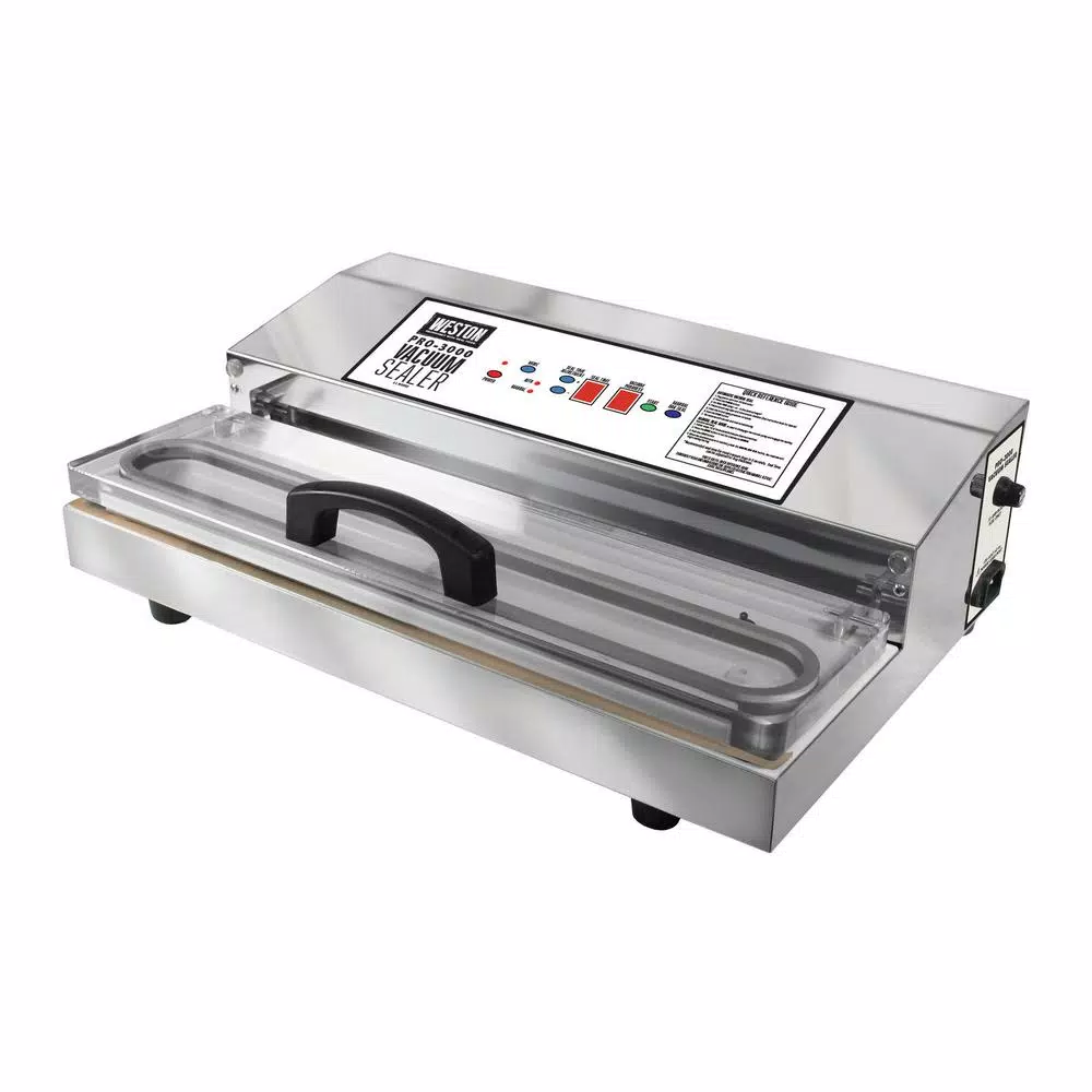 Food Processing Weston Pro-3000 Stainless Steel Food Vacuum Sealer 4 Food Processing Weston Pro-3000 Stainless Steel Food Vacuum Sealer - Image 2