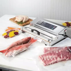Food Processing Weston Pro 2600 Stainless Steel Food Vacuum Sealer -Costway Shop stainless steel weston food vacuum sealers 65 1301 w c3 1000