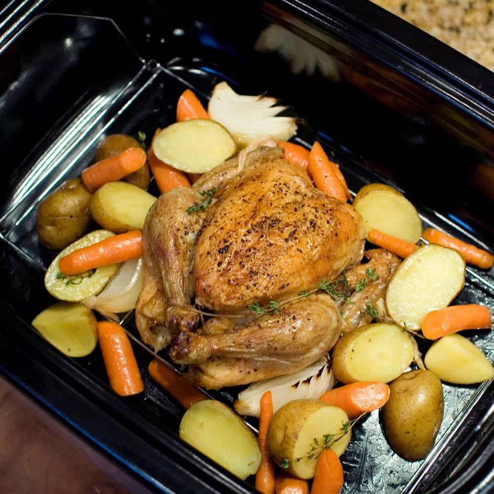 Cookers Weston 22 Qt. Stainless Steel Roaster Oven 6 Cookers Weston 22 Qt. Stainless Steel Roaster Oven - Image 4