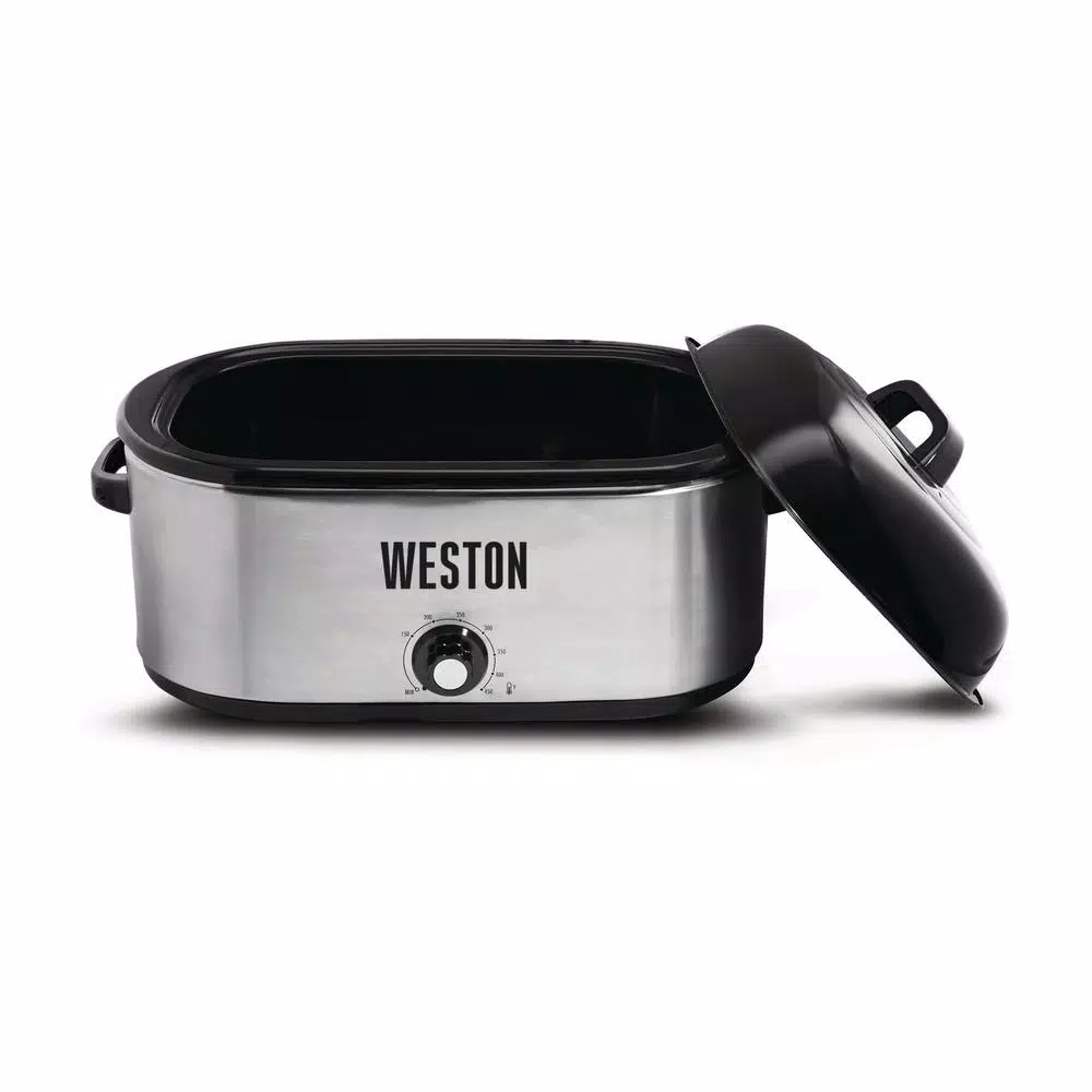 Cookers Weston 22 Qt. Stainless Steel Roaster Oven 4 Cookers Weston 22 Qt. Stainless Steel Roaster Oven - Image 2