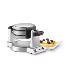 Electric Skillets & Indoor Grills Cuisinart 2-Waffle Stainless Steel Flip Belgian Waffle Maker 7 Electric Skillets & Indoor Grills Cuisinart 2-Waffle Stainless Steel Flip Belgian Waffle Maker -Costway Shop stanless steel cuisinart waffle makers waf f20p1 4f 1000