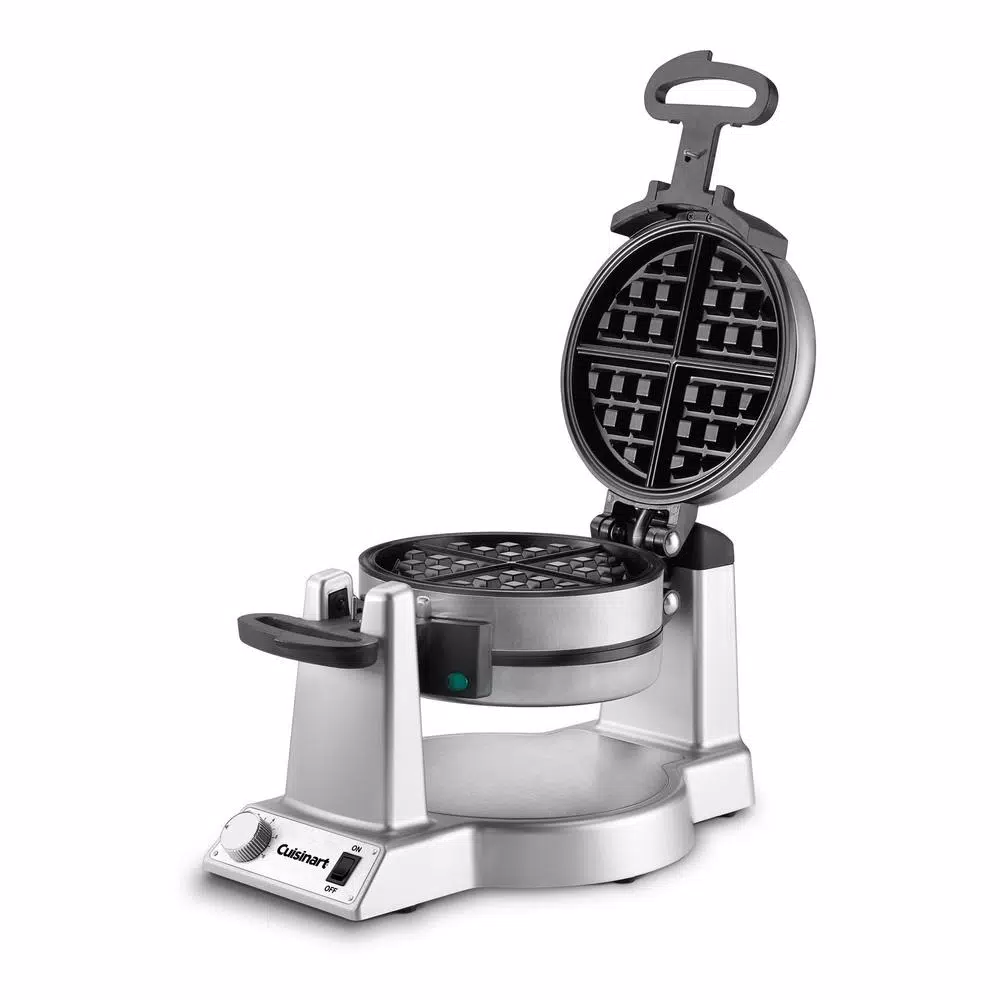 Electric Skillets & Indoor Grills Cuisinart 2-Waffle Stainless Steel Flip Belgian Waffle Maker 4 Electric Skillets & Indoor Grills Cuisinart 2-Waffle Stainless Steel Flip Belgian Waffle Maker - Image 2