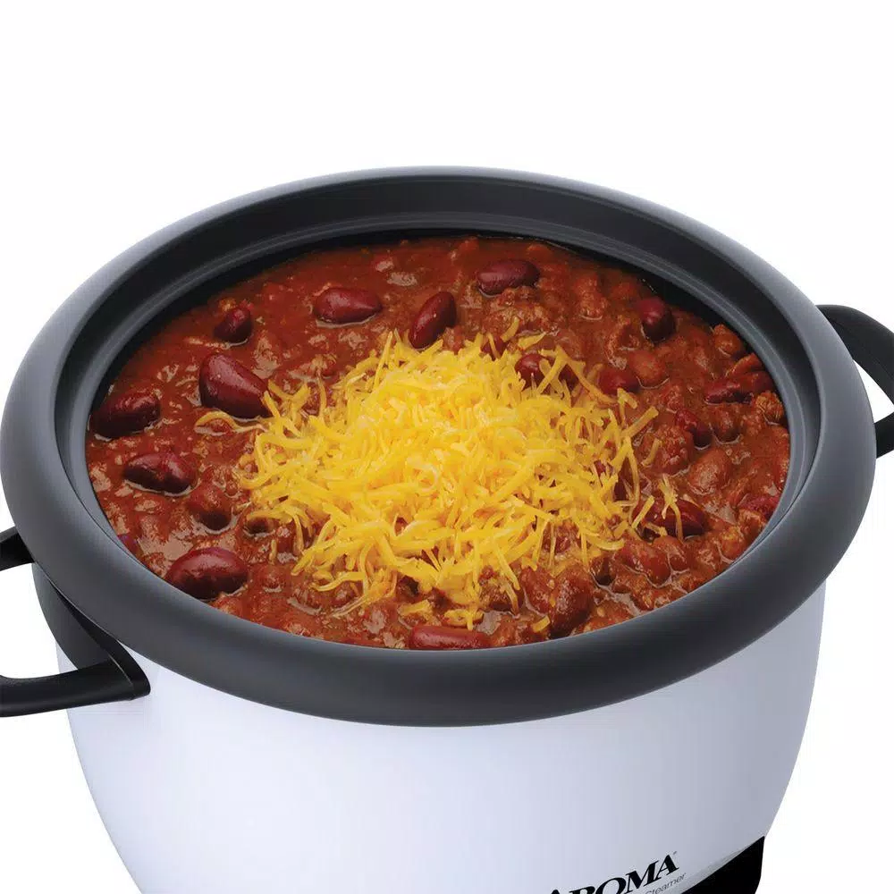 AROMA Pot-Style 6-Cup White Rice Cooker Cookers AROMA Pot-Style 6-Cup White Rice Cooker -Costway Shop white aroma rice cookers arc 743 1ng 4f 1000