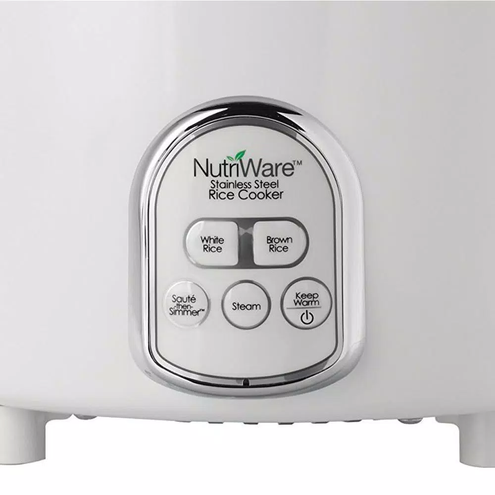 AROMA NutriWare Digital Pot Style 7-Cup Rice Cooker with Glass Lid and Non-Stick Pot Cookers AROMA NutriWare Digital Pot Style 7-Cup Rice Cooker With Glass Lid And Non-Stick Pot -Costway Shop white aroma rice cookers nrc 687sd 1sg 44 1000