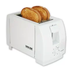 Toasters Better Chef 2-Slice White Wide Slot Toaster