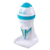 Dessert Makers Nostalgia 8 Oz. Blue And White Countertop Snow Cone Machine 2 Dessert Makers Nostalgia 8 Oz. Blue And White Countertop Snow Cone Machine -Costway Shop white blue nostalgia snow cone machines ism1000 64 1000