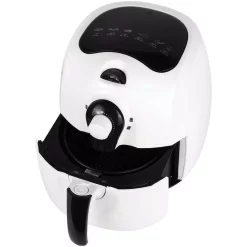 Air Fryers Brentwood 3.7 Qt. White Air Fryer With Timer And Temperature Control 4 Air Fryers Brentwood 3.7 Qt. White Air Fryer With Timer And Temperature Control -Costway Shop white brentwood air fryers af 350w 4f 1000