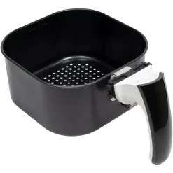 Air Fryers Brentwood 3.7 Qt. White Air Fryer With Timer And Temperature Control 8 Air Fryers Brentwood 3.7 Qt. White Air Fryer With Timer And Temperature Control -Costway Shop white brentwood air fryers af 350w 76 1000