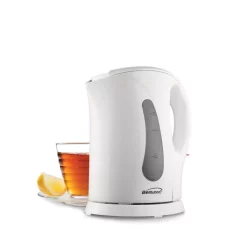 Electric Kettles Brentwood Appliances 4-Cup White Cordless Plastic Tea Electric Kettle -Costway Shop white brentwood appliances electric kettles kt 1610 fa 1000