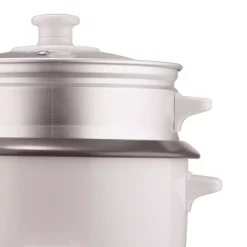 Cookers Brentwood Appliances 5-Cup White Rice Cooker With Food Steamer -Costway Shop white brentwood appliances rice cookers ts 600s 4f 1000