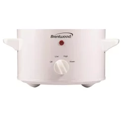 Cookers Brentwood Appliances 1.5 Qt. White Slow Cooker 7 Cookers Brentwood Appliances 1.5 Qt. White Slow Cooker -Costway Shop white brentwood appliances slow cookers sc 115w 1f 1000