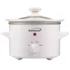 Cookers Brentwood Appliances 1.5 Qt. White Slow Cooker -Costway Shop white brentwood appliances slow cookers sc 115w 64 1000