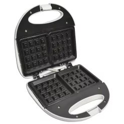 Electric Skillets & Indoor Grills Brentwood Appliances 750 W Dual Waffle White Nonstick Waffle Maker -Costway Shop white brentwood appliances waffle makers ts 242 fa 1000