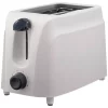 Toasters Brentwood 2-Slice White Toaster With Cool-Touch Exterior -Costway Shop white brentwood pop up toasters ts 260w 64 1000