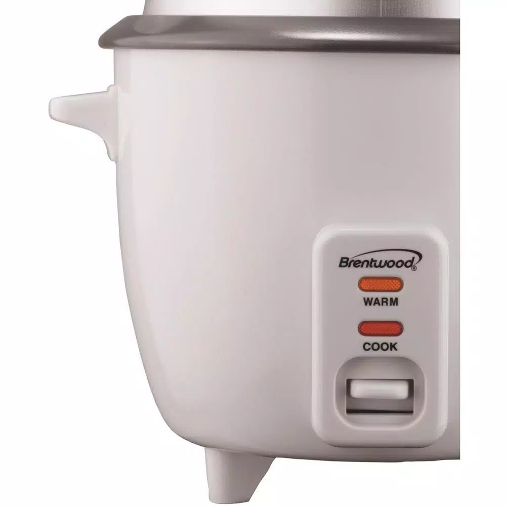Cookers Brentwood 8-Cup White Rice Cooker 6 Cookers Brentwood 8-Cup White Rice Cooker - Image 4
