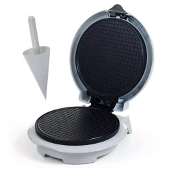 Electric Skillets & Indoor Grills Chef Buddy Single Waffle White Waffle Cone Waffle Maker 4 Electric Skillets & Indoor Grills Chef Buddy Single Waffle White Waffle Cone Waffle Maker -Costway Shop white chef buddy waffle makers hw031021 4f 1000