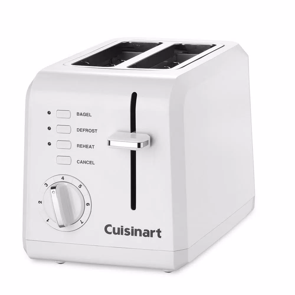 Cuisinart Compact 2-Slice White Wide Slot Toaster with Crumb Tray Toasters Cuisinart Compact 2-Slice White Wide Slot Toaster With Crumb Tray -Costway Shop white cuisinart pop up toasters cpt 122 c3 1000