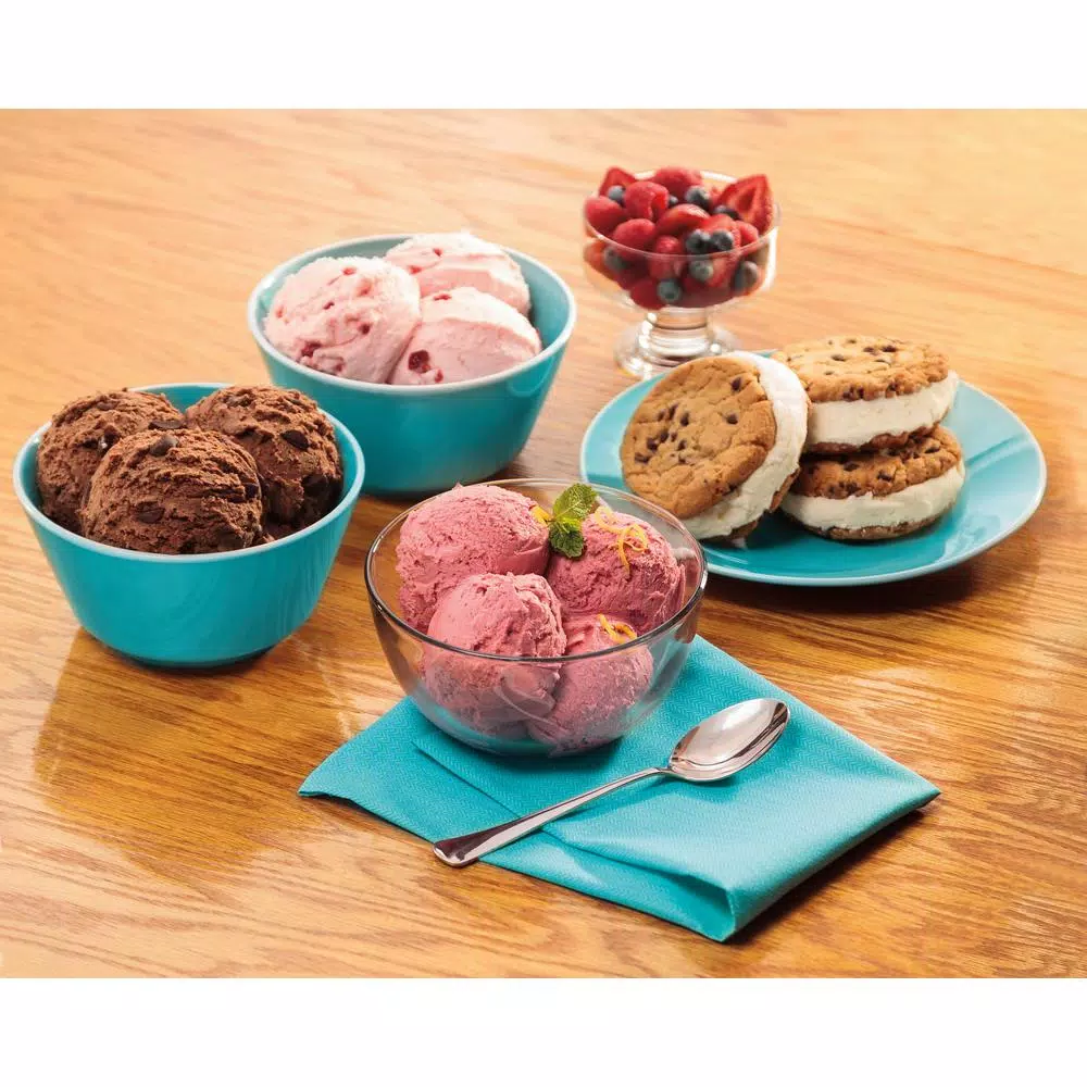 Hamilton Beach 4 qt. Ice Cream, Frozen Yogurt, Gelato and Sorbet Maker Dessert Makers Hamilton Beach 4 Qt. Ice Cream, Frozen Yogurt, Gelato And Sorbet Maker -Costway Shop white hamilton beach ice cream makers 68330n 1f 1000