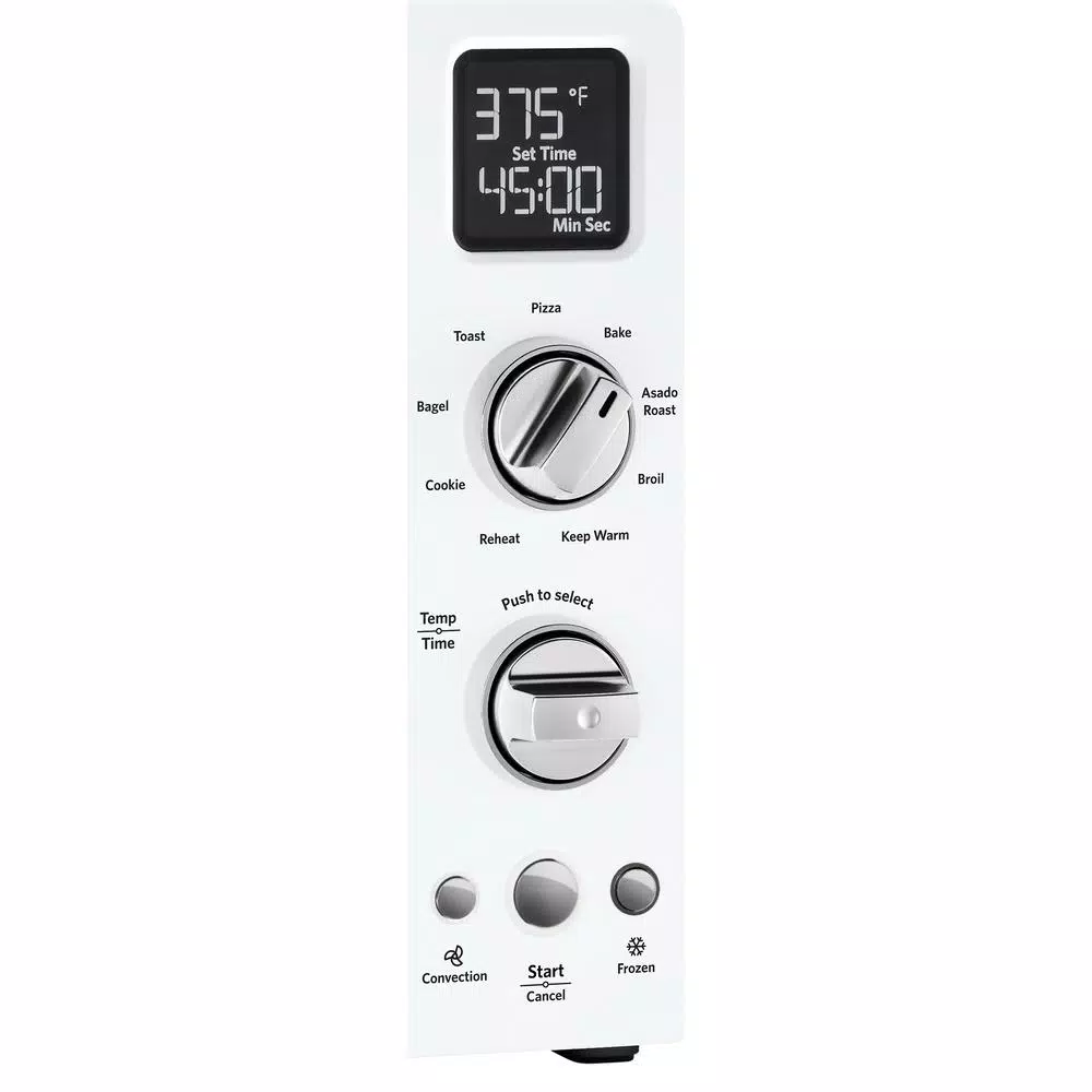 KitchenAid 2000 W 4-Slice White Convection Toaster Oven with Non-Stick Pan, Broiling Rack and Cooling Rack Toasters KitchenAid 2000 W 4-Slice White Convection Toaster Oven With Non-Stick Pan, Broiling Rack And Cooling Rack -Costway Shop white kitchenaid toaster ovens kco275wh 1f 1000