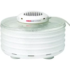 Food Processing Nesco 4-Tray White Expandable Food Dehydrator 4 Food Processing Nesco 4-Tray White Expandable Food Dehydrator -Costway Shop white nesco dehydrators fd 37 4f 1000