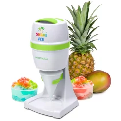 Dessert Makers Nostalgia 50 W 8 Oz. White Snow Cone Maker With Stainless Steel Blades 13 Dessert Makers Nostalgia 50 W 8 Oz. White Snow Cone Maker With Stainless Steel Blades -Costway Shop white nostalgia snow cone machines eshvice2hsi fa 1000