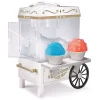 Dessert Makers Nostalgia 160 Oz. Snow Cone Maker In White With Reusable Cones 2 Dessert Makers Nostalgia 160 Oz. Snow Cone Maker In White With Reusable Cones -Costway Shop white nostalgia snow cone machines scm525wh 64 1000