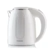 Electric Kettles Ovente 7-Cup White Stainless Steel BPA-Free Electric Kettle With Auto Shut-Off And Boil-Dry Protection 1 Electric Kettles Ovente 7-Cup White Stainless Steel BPA-Free Electric Kettle With Auto Shut-Off And Boil-Dry Protection -Costway Shop white ovente electric kettles kd64w 64 1000