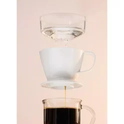 Coffee Makers OXO Good Grips 1.5-Cup White Pour-Over Coffee Maker -Costway Shop white oxo drip coffee makers 11180100 40 1000