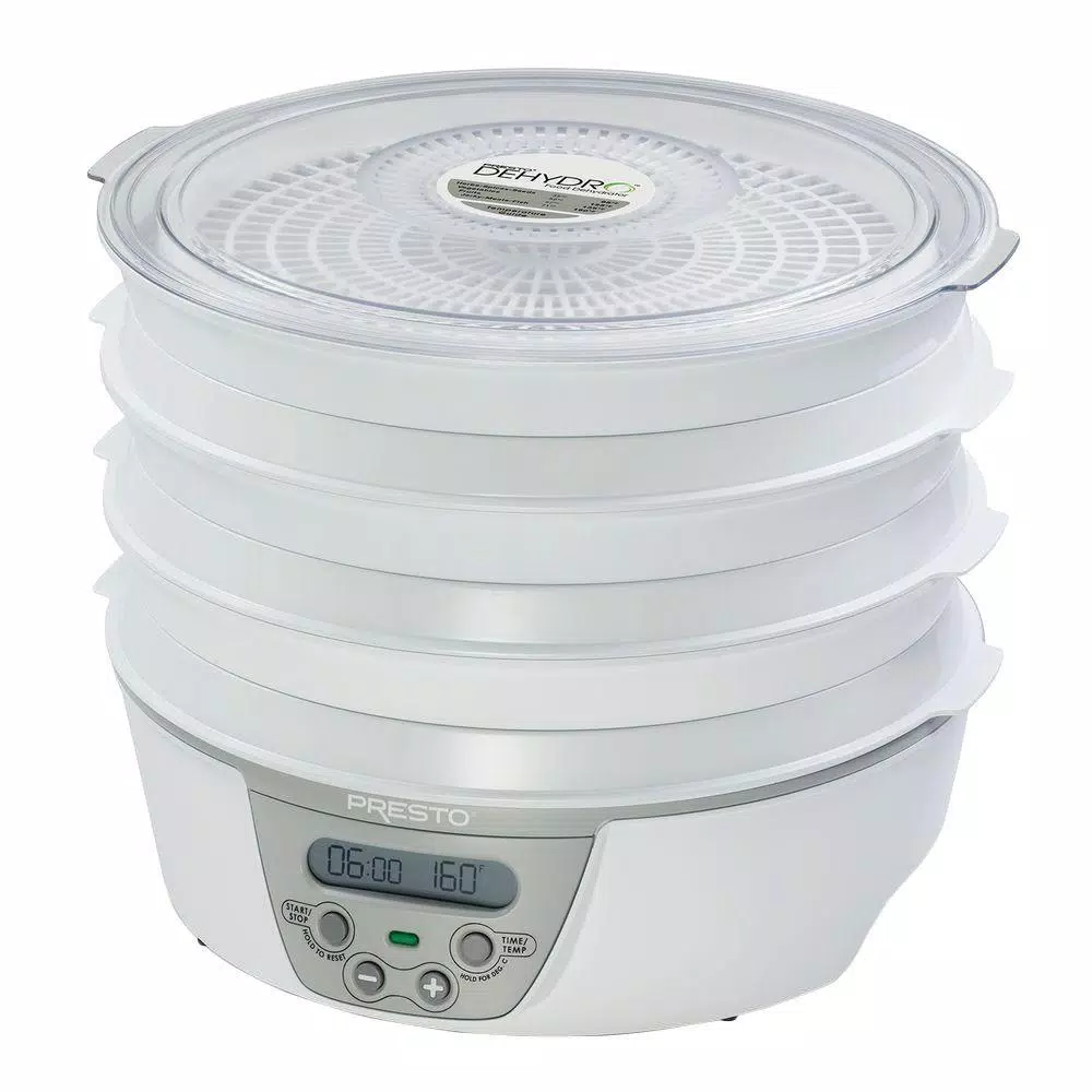 Food Processing Presto Dehydro 6 Tray White Digital Electric Food Dehydrator With Digital Thermostat And Timer 3 Food Processing Presto Dehydro 6 Tray White Digital Electric Food Dehydrator With Digital Thermostat And Timer