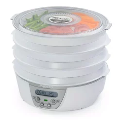 Food Processing Presto Dehydro 6 Tray White Digital Electric Food Dehydrator With Digital Thermostat And Timer 11 Food Processing Presto Dehydro 6 Tray White Digital Electric Food Dehydrator With Digital Thermostat And Timer -Costway Shop white presto dehydrators 06301 76 1000