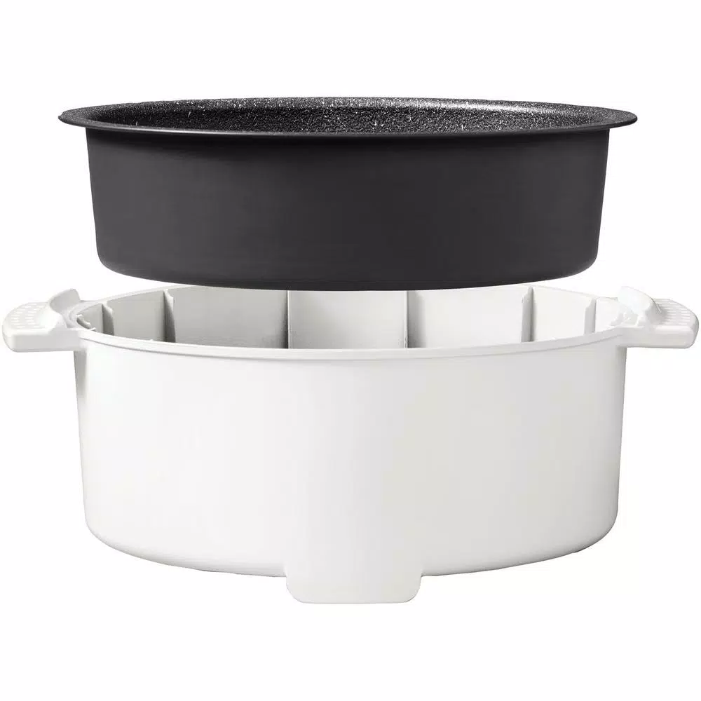 Starfrit THE ROCK 3.2 Qt. White Electric Casserole Slow Cooker Cookers Starfrit THE ROCK 3.2 Qt. White Electric Casserole Slow Cooker -Costway Shop white starfrit slow cookers 024423 003 0000 44 1000