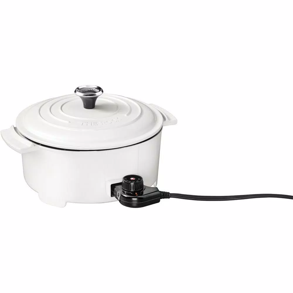 Starfrit THE ROCK 3.2 Qt. White Electric Casserole Slow Cooker Cookers Starfrit THE ROCK 3.2 Qt. White Electric Casserole Slow Cooker -Costway Shop white starfrit slow cookers 024423 003 0000 c3 1000