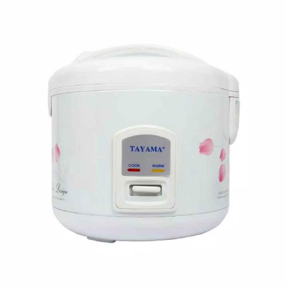 Tayama 8-Cup White Rice Cooker with Air-Tight Lid and Non-Stick Inner Pot Cookers Tayama 8-Cup White Rice Cooker With Air-Tight Lid And Non-Stick Inner Pot -Costway Shop white tayama rice cookers trc 08 64 1000