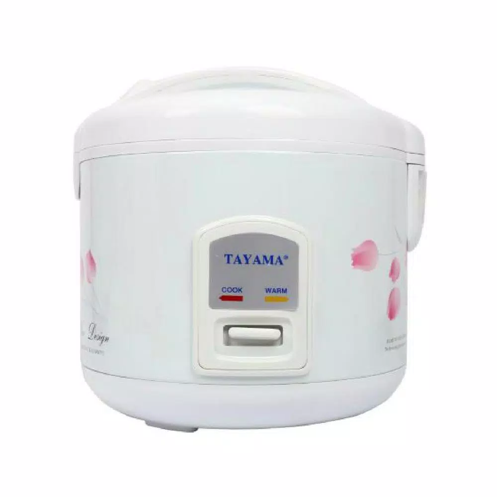 Cookers Tayama 10-Cup White Rice Cooker With Steamer And Non-Stick Inner Pot 3 Cookers Tayama 10-Cup White Rice Cooker With Steamer And Non-Stick Inner Pot