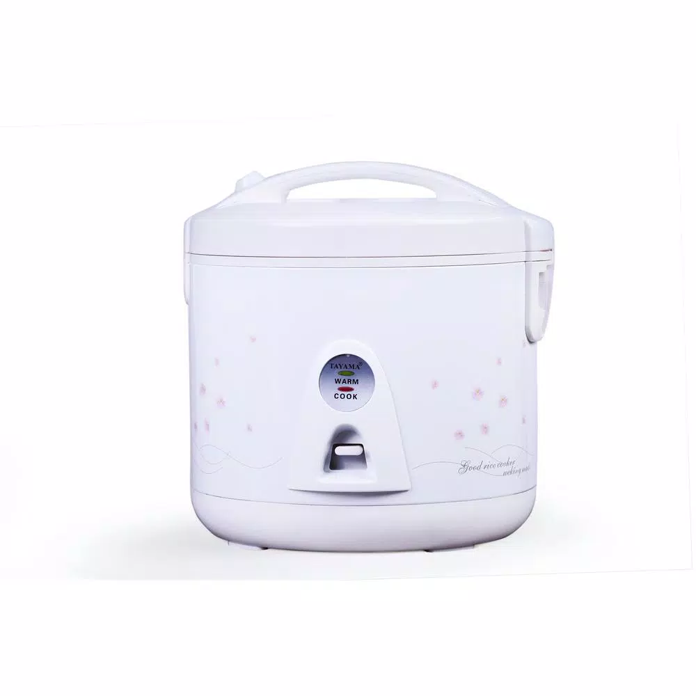 Cookers Tayama 10-Cup White Rice Cooker With Food Steamer Basket 3 Cookers Tayama 10-Cup White Rice Cooker With Food Steamer Basket